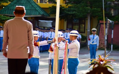 PERINGATI HARI PATRIOTIK 23 JANUARI 2024 SMAS TERPADU WIRA BHAKTI  LAKSANAKAN UPACARA BENDERA DI TIGA TITIK BERBEDA
